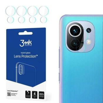 3MK Lens Protect Xiaomi Mi 11 5G, 4db kamera védőfólia kép