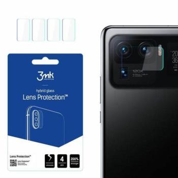3MK Lens Protect Xiaomi Mi 11 Ultra 5G, 4db kamera védőfólia kép