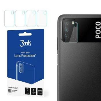 3MK Lens Protect Xiaomi Poco M3, 4db kamera védőfólia kép