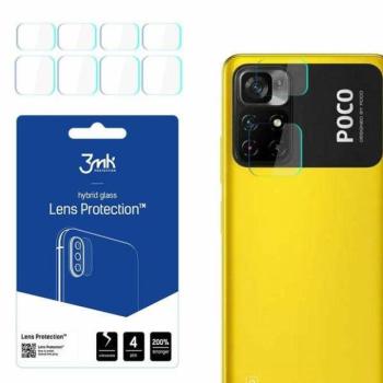 3MK Lens Protect Xiaomi POCO M4 Pro, 4db kamera védőfólia kép