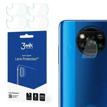 3MK Lens Protect Xiaomi Poco X3, 4db kamera védőfólia kép