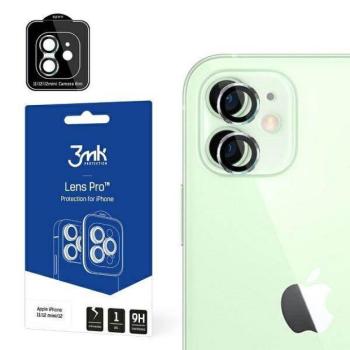 3MK Lens Protection Pro iPhone 11 /12/12 Mini kamera védőfólia rögzítőkerettel kép