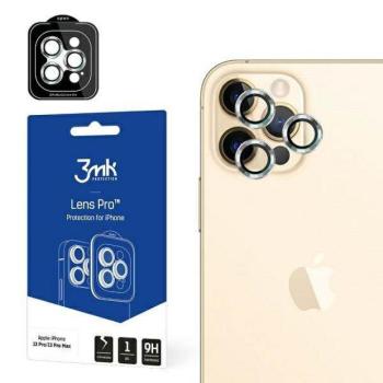 3MK Lens Protection Pro iPhone 12 Pro Max kamera védőfólia rögzítőkerettel kép
