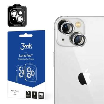 3MK Lens Protection Pro iPhone 14 Plus 6,7&quot; ezüst kamera védőfólia rögzítőkerettel kép