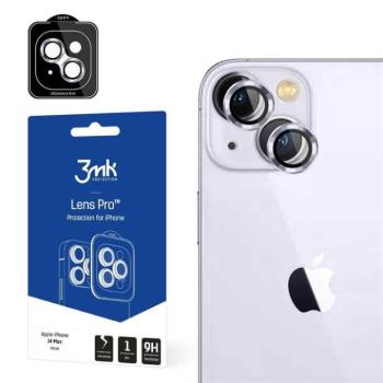3MK Lens Protection Pro iPhone 14 Plus 6,7&quot; lila kamera védőfólia rögzítőkerettel kép