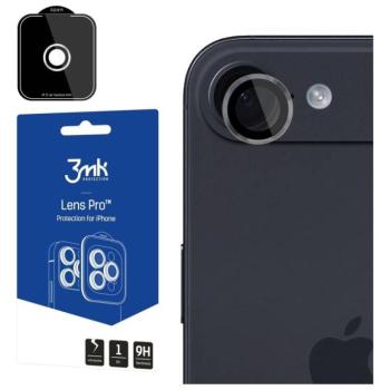 3mk Lens Protection Pro kamera lencse védő fólia átlátszó-fekete szegéllyel iPhone Air kép