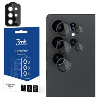 3mk Lens Protection Pro kamera lencse védő fólia fekete szegéllyel Samsung Galaxy S25 Ultra kép