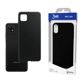 3MK Matt Case Samsung A226 A22 5G fekete tok kép