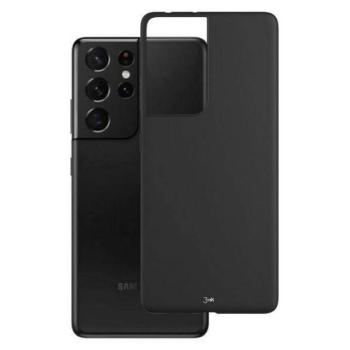 3MK Matt Case Samsung G998 S21 Ultra fekete tok kép