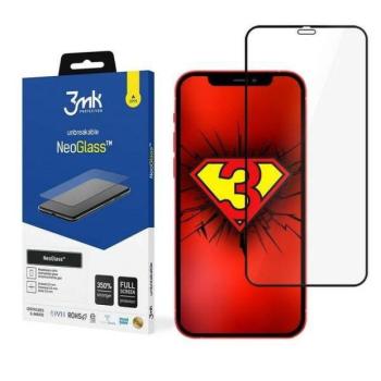3MK NeoGlass iPhone 12 Pro Max 6,7&quot; fekete kijelzővédő fólia kép