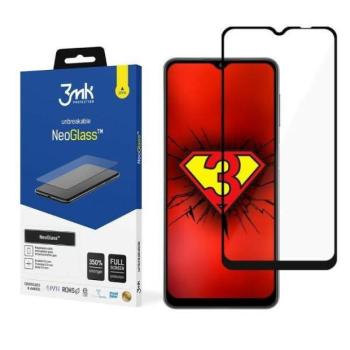 3MK NeoGlass Samsung Galaxy A22 5G fekete kijelzővédő fólia kép