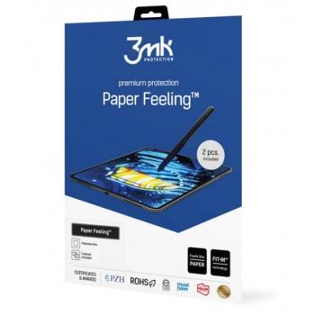 3MK PAPER FEELING képernyővédő fólia 2db (full screen, papír hatás, 0.16mm) ÁTLÁTSZÓ Apple IPAD Pro 12.9 (2022), IPAD Pro 12.9 (2021), IPAD Pro 12.9 (2020) kép