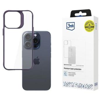 3mk Satin Armor Case+ tok iPhone 15 Pro - lila kép