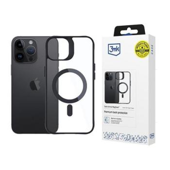 3mk Satin Armor MagCase tok iPhone 14 Pro - átlátszó-fekete kép