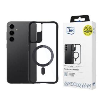 3mk Satin Armor MagCase tok Samsung Galaxy S24 Plus - átlátszó-fekete kép