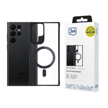 3mk Satin Armor MagCase tok Samsung Galaxy S24 Ultra - átlátszó-fekete kép