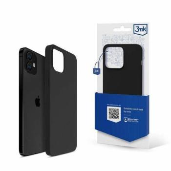 3mk Silicone tok iPhone 12 Mini - fekete kép