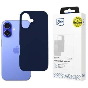 3mk Silicone tok iPhone 16 Plus - tengerészkék kép