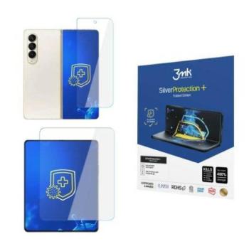 3MK Silver Protect+ Samsung Galaxy F936 Z Fold4 nedves felvitelű antimikrobiális kihajtható képernyővédő fólia kép