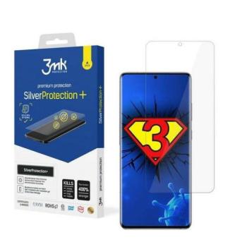3MK Silver Protect+ Samsung Galaxy G988 S20 Ultra nedves felvitelű antimikrobiális képernyővédő fólia kép