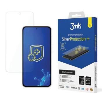 3MK Silver Protect+ Samsung Galaxy S23 FE FE nedvesen felrakható antimikrobiális fólia kép