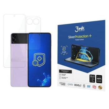 3MK Silver Protect+ Samsung Galaxy Z Flip 3 5G Folded Edition nedves felvitelű antimikrobiális képernyővédő fólia kép