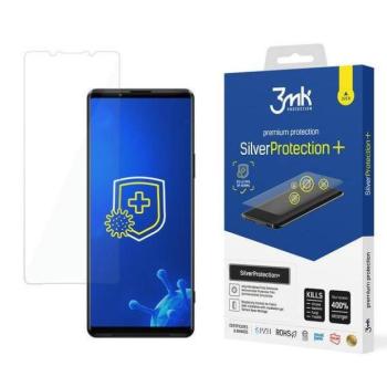 3MK Silver Protect+ Sony Xperia 1 III 5G nedves felvitelű antimikrobiális képernyővédő fólia kép