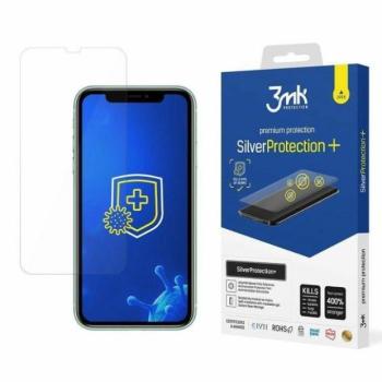 3mk SilverProtect+ antimikrobiális kijelzővédő fólia iPhone 11/XR kép