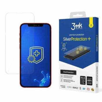 3mk SilverProtect+ antimikrobiális kijelzővédő fólia iPhone 13 kép