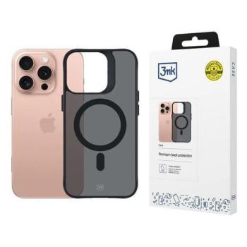 3mk Smoke MagCase tok iPhone 16 Pro - fekete kép