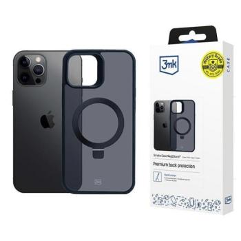 3mk Smoke Magsafe &amp; Stand tok kitámasztóval iPhone 12 Pro Max - fekete kép