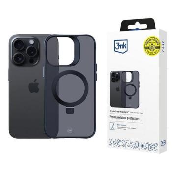 3mk Smoke Magsafe &amp; Stand tok kitámasztóval iPhone 13 Pro Max - fekete kép