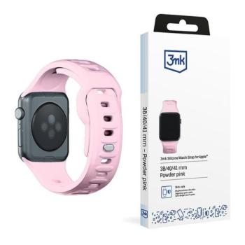 3mk szilikon óraszíj Apple Watch 38/40/41mm - rózsaszín kép