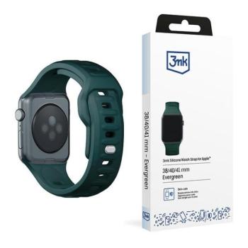 3mk szilikon óraszíj Apple Watch 38/40/41mm - zöld kép