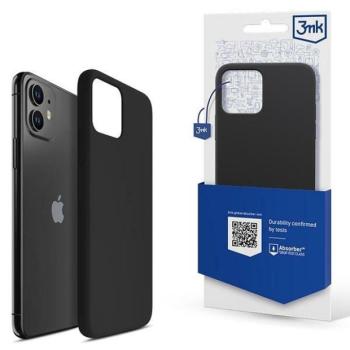 3MK szilikon tok iPhone 11 6,1&quot; fekete kép