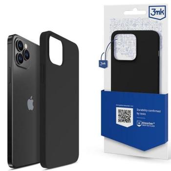 3MK Szilikon tok iPhone 12 Pro Max 6,7&quot; fekete kép