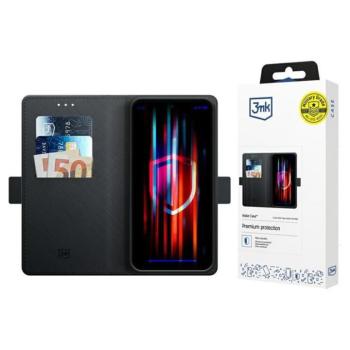 3mk Wallet kinyitható tok Samsung Galaxy S25 Plus - fekete kép