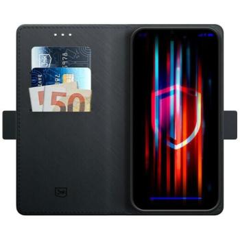 3mk Wallet könyvtok kártyatartóval iPhone 12/12 Pro - fekete kép