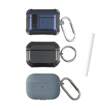 4smarts Alpha Apple Airpods 4 tokok szettben, 3db, színes kép