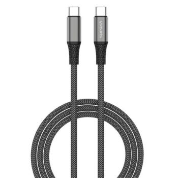 4smarts PremiumCord USB-C / USB-C töltő- és adatkábel 1,5m, fekete kép