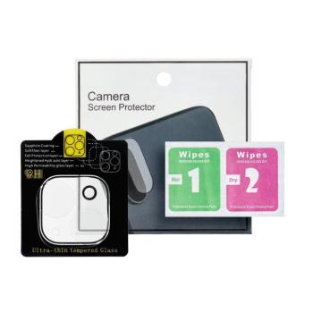 5D Full Glue Camera kamera lencse védő fólia Samsung Galaxy S23 Ultra - fekete kép
