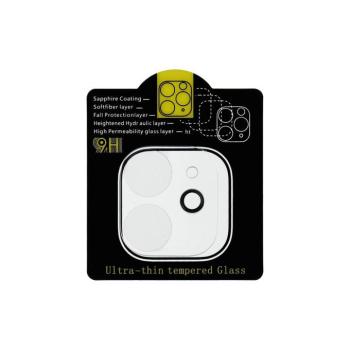 5D Full Glue kamera edzett üveg - iPhone 11 átlátszó kép