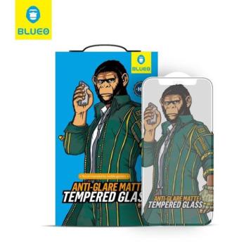 5D Mr. Monkey Glass - Apple Iphone XS Max / 11 Pro Max 6,5&quot; fekete (Matt) üvegfólia kép