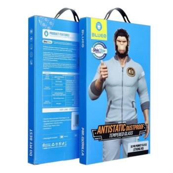 5D Mr. Monkey Glass üvegfólia - Samsung Galaxy S24 Plus fekete szegéllyel kép