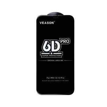6D Pro Veason Glass edzett üveg fekete szegéllyel Samsung Galaxy S25 Plus kép