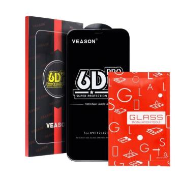 6D Pro Veason Glass edzett üveg fekete szegéllyel Xiaomi 14T/14T Pro kép