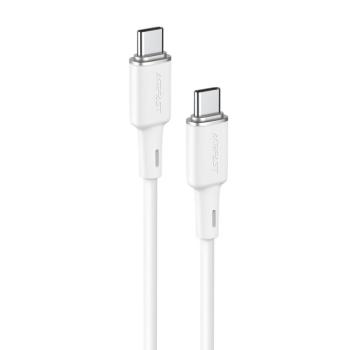 AceFast kábel USB type-c - USB type-c 1,2 m, 60W (20V / 3a) fehér (C2-03 fehér) kép