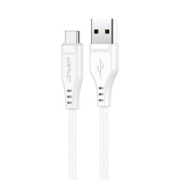 ACEFAST USB -kábel - Type-c USB 1,2M, 3A fehér (C3-04 fehér) kép