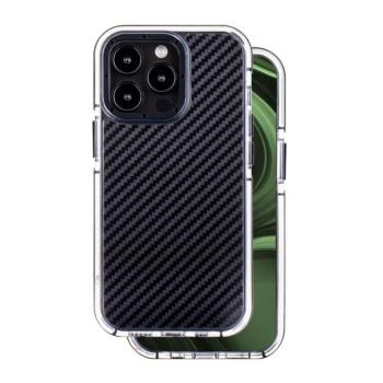 Acrylic Carbon tok iPhone 13 Pro - fekete kép