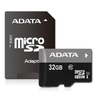Adata microSDHC 32GB UHS-I (Class 10) + Adapter (AUSDH32GUICL10-RA1) kép